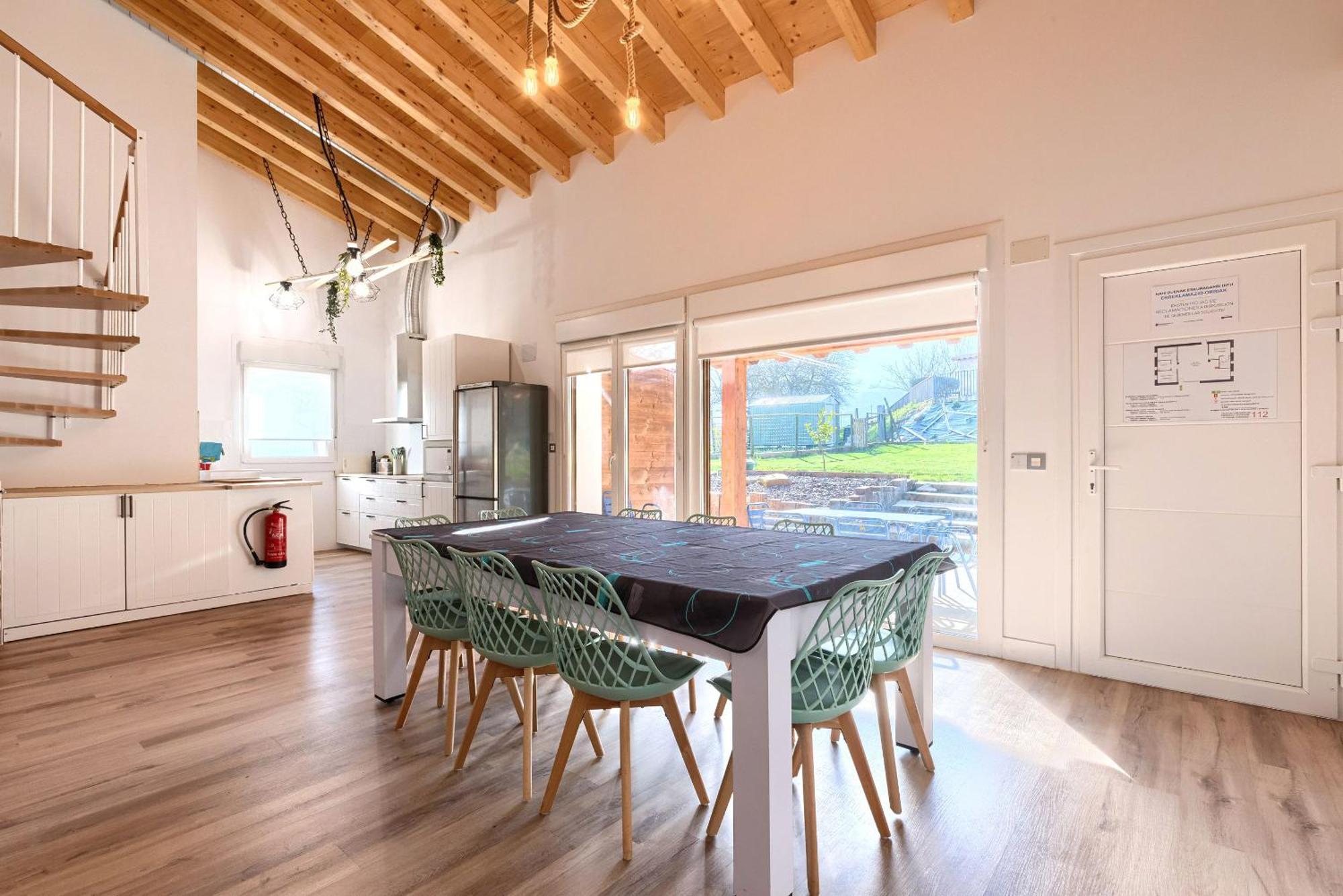 Vt Refugio De Paz En La Naturaleza Casa Espaciosa Para Familias Y Grupos Ibarguren Exteriör bild